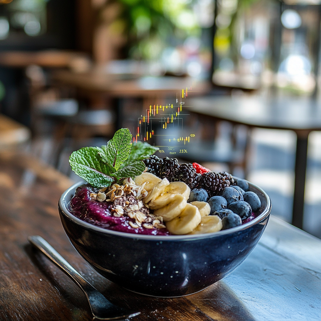 What are the calories of an açaí bowl?